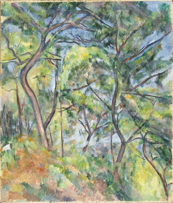 Sous-Bois - by Paul Cézanne