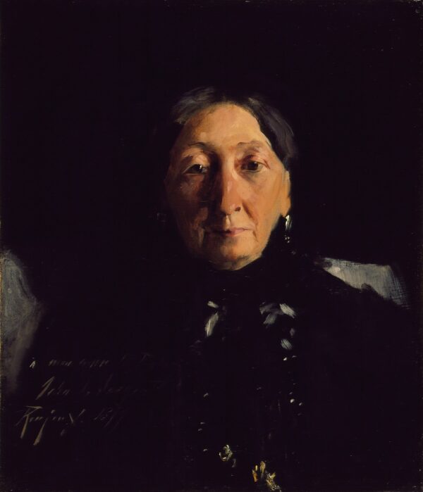 Mme. François Buloz (Christine Blaze) - by John Singer Sargent