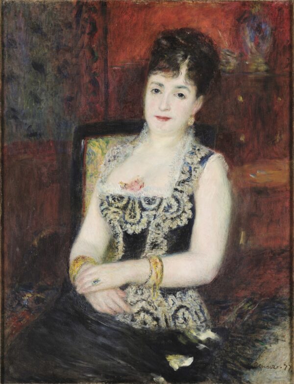 Portrait of the Countess of Pourtalès - by Pierre-Auguste Renoir