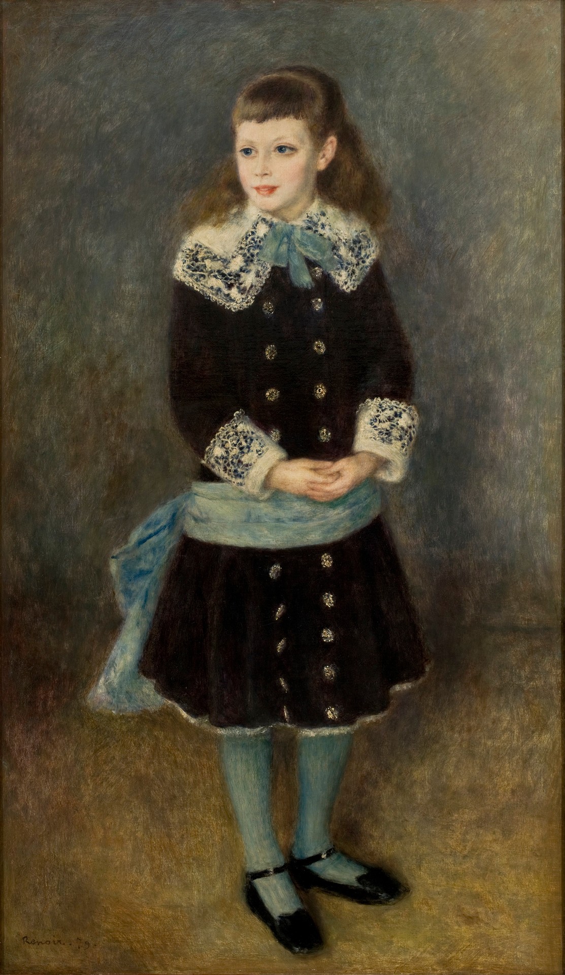 Portrait of Marthe Bérard - by Pierre-Auguste Renoir