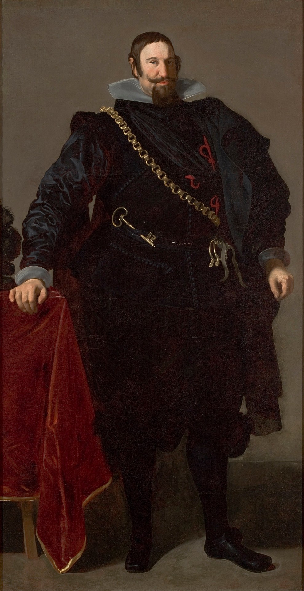 Portrait of the Count-Duke of Olivares - by Diego Velázquez
