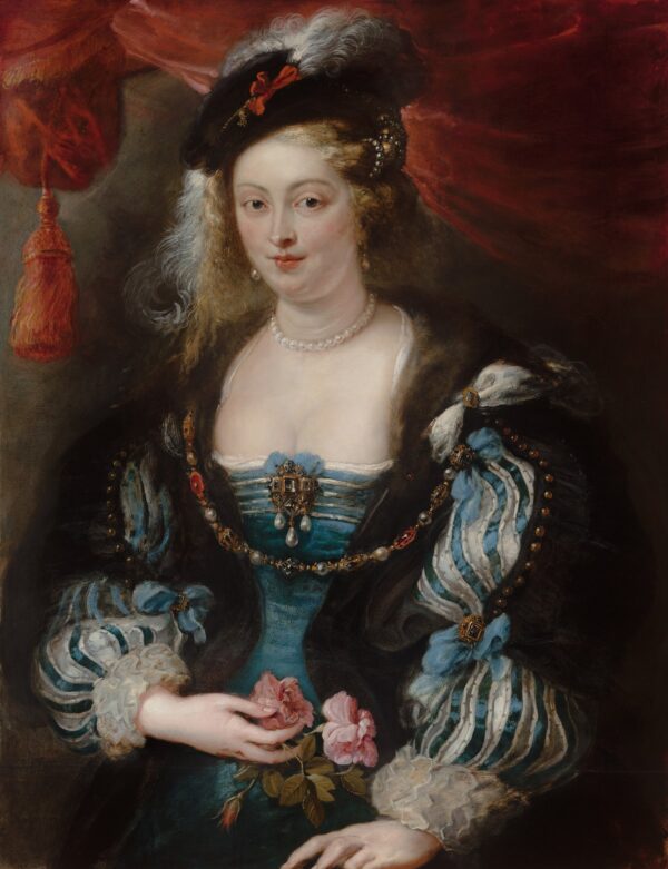 Portrait of a Young Woman - by Peter Paul Rubens