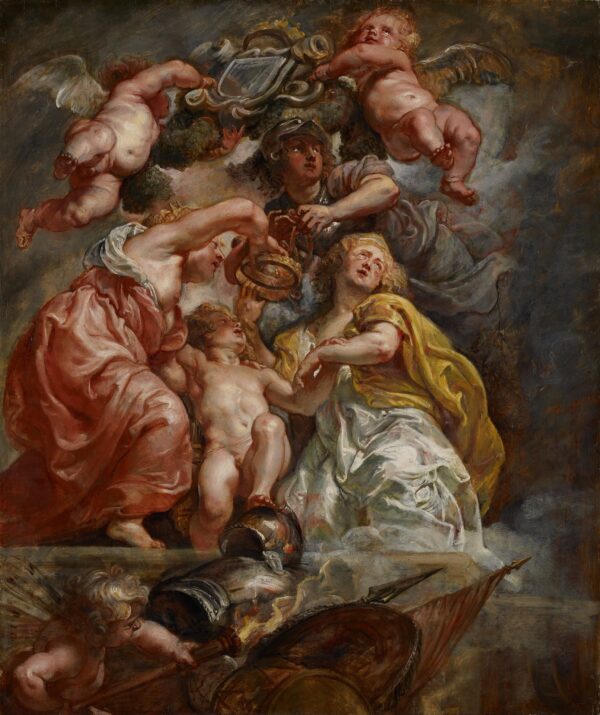The Union of England and Scotland (Charles I as the Prince of Wales) - by Peter Paul Rubens