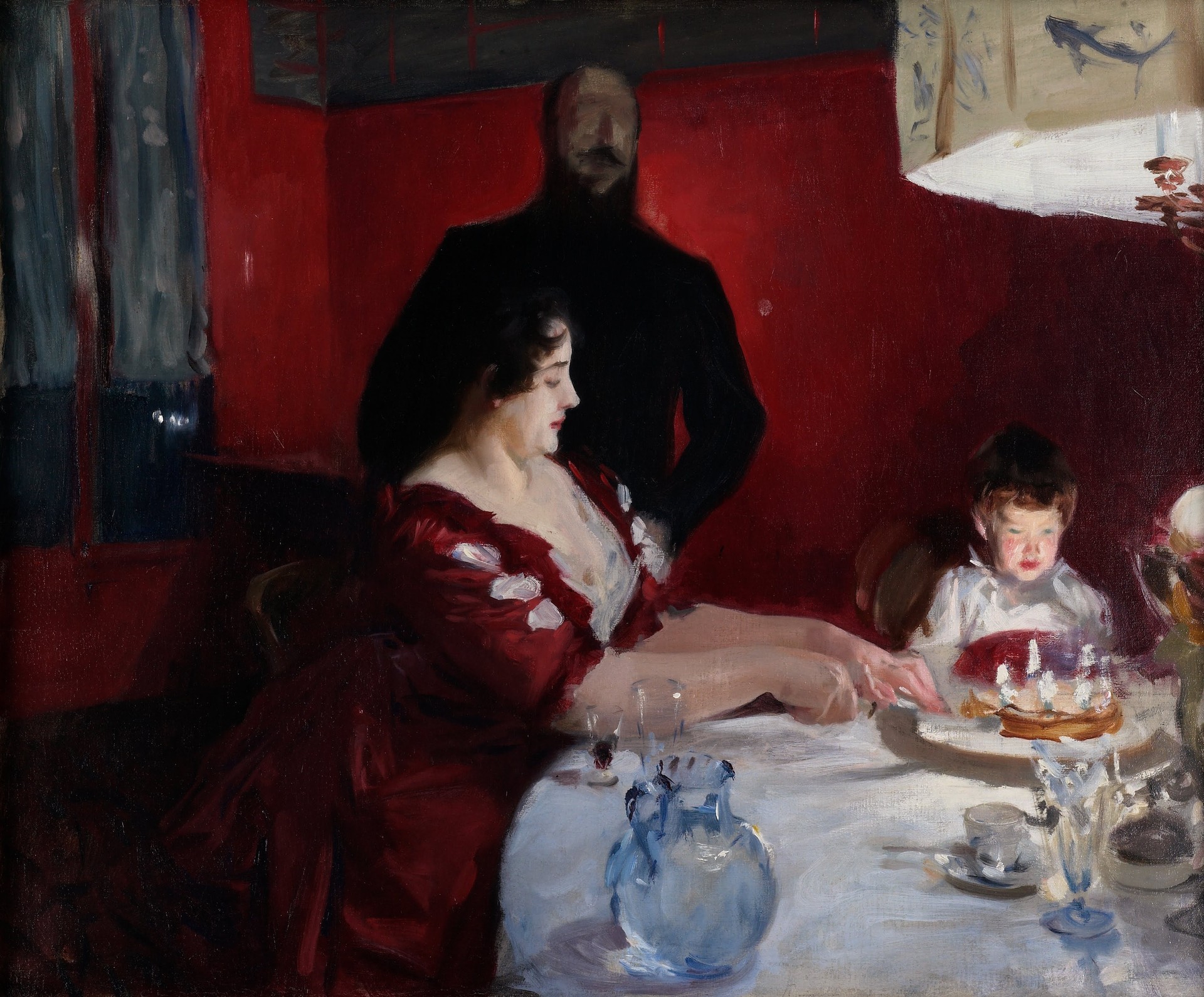 The Birthday Party - by John Singer Sargent