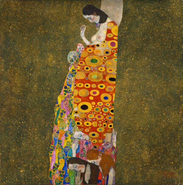 Hope II - by Gustav Klimt