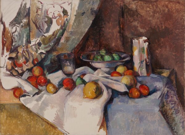 Still Life with Apples - by Paul C¨¦zanne