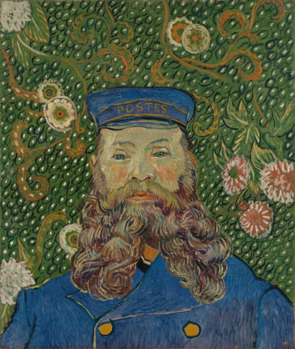 Portrait of Joseph Roulin - by Vincent van Gogh