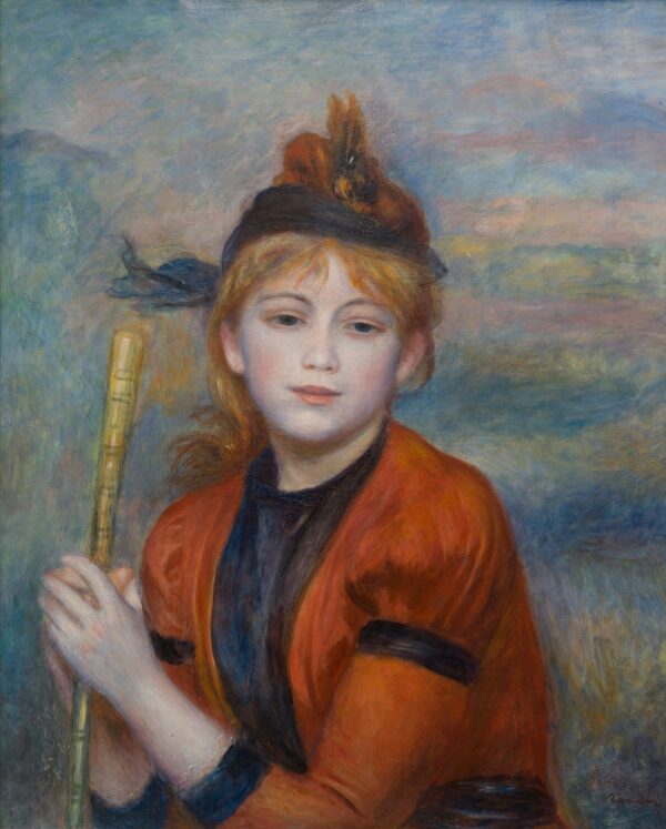 The Excursionist - by Pierre-Auguste Renoir