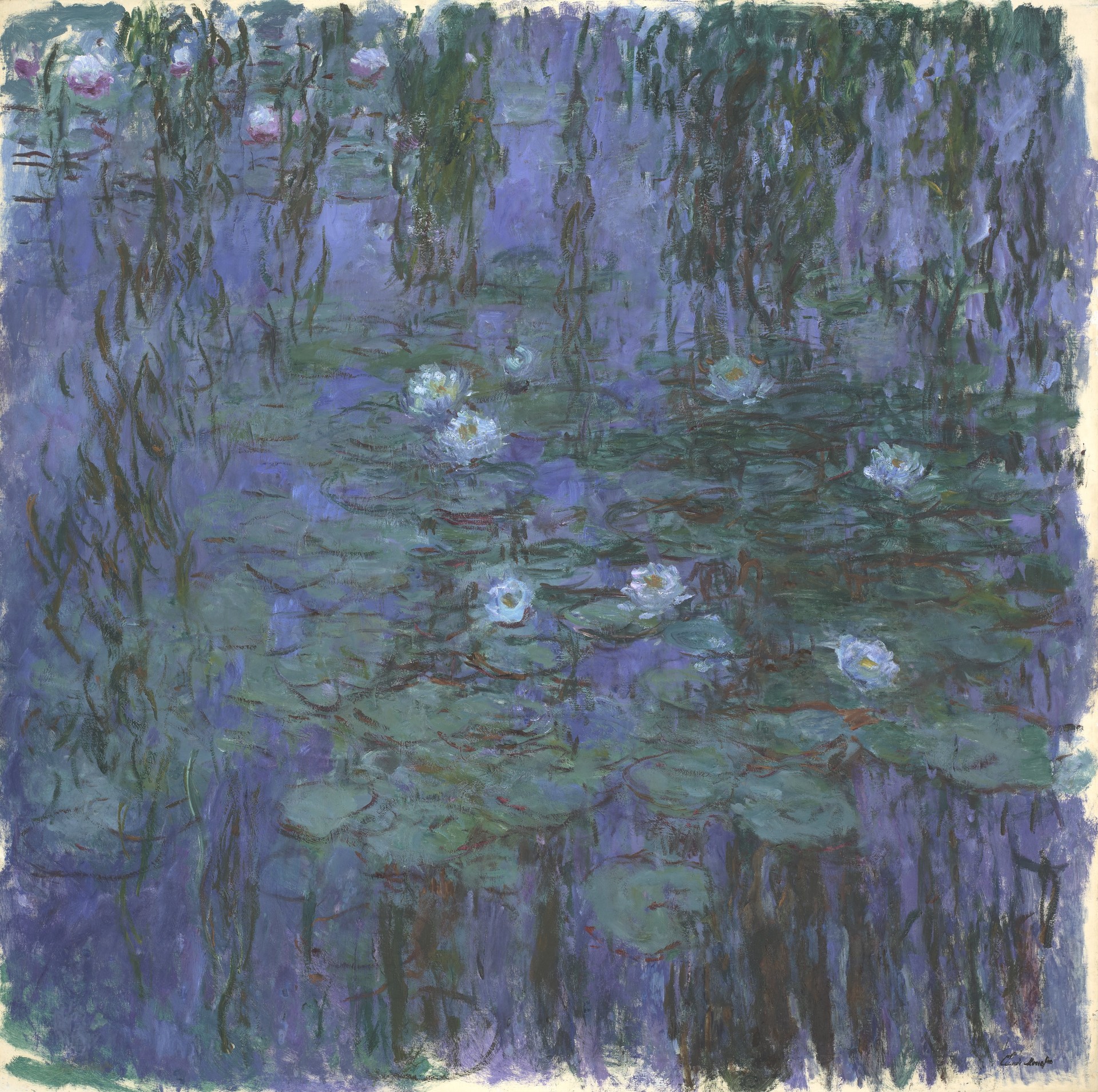 Blue Water Lilies - by Claude Monet