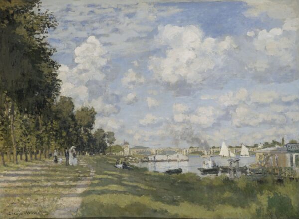 Bassin d'Argenteuil - by Claude Monet