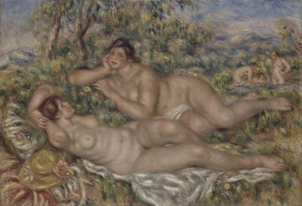 The Bathers - by Pierre-Auguste Renoir