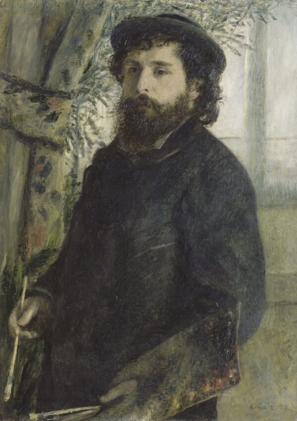 Claude Monet - by Pierre-Auguste Renoir