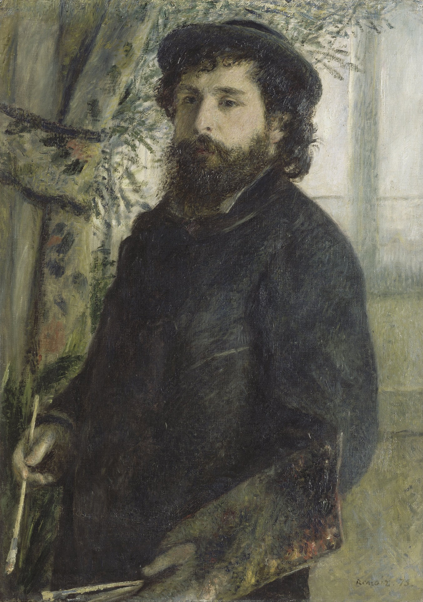 Claude Monet - by Pierre-Auguste Renoir