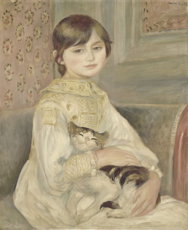 Julie Manet - by Pierre-Auguste Renoir