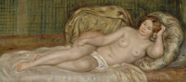 Large Nude - by Pierre-Auguste Renoir