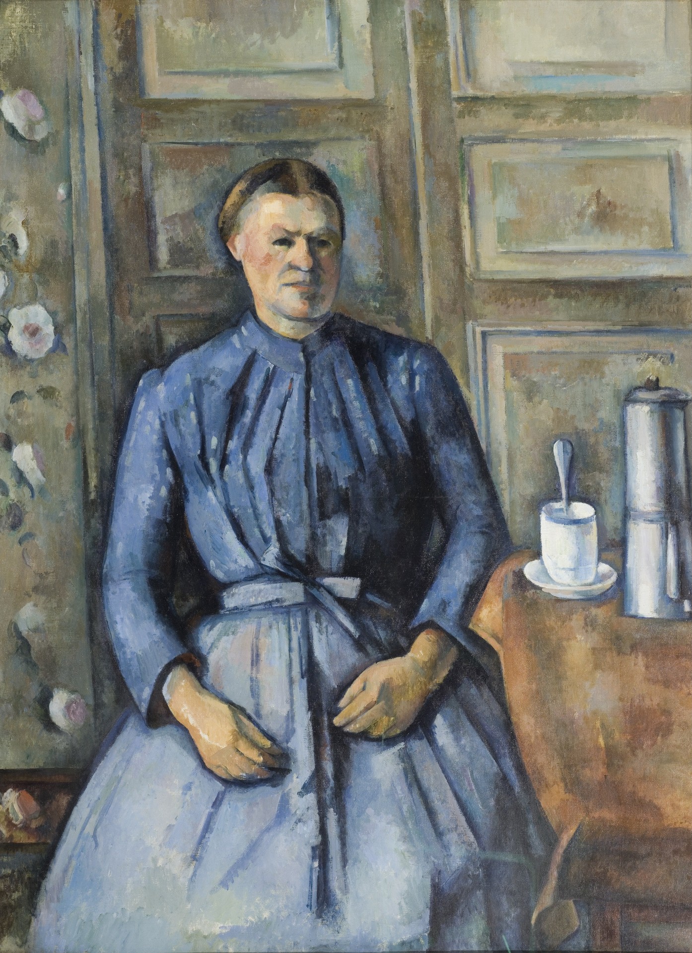 Woman with a Coffeepot - by Paul Cézanne