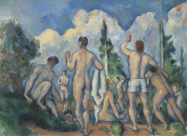 Bathers - by Paul C¨¦zanne