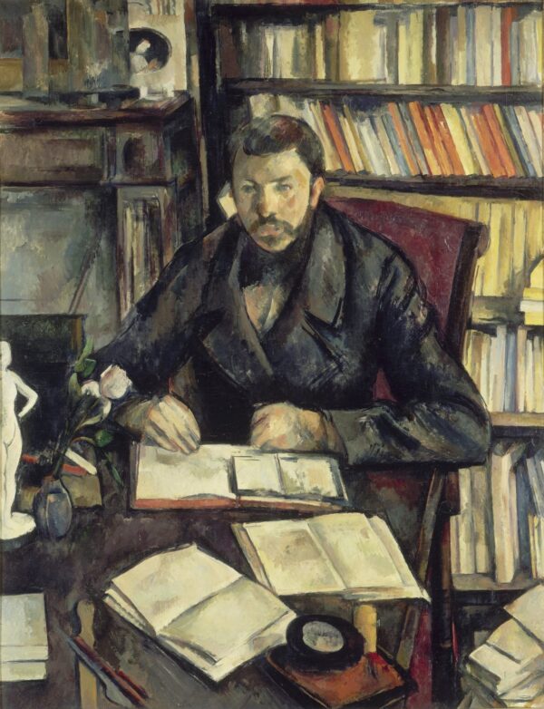 Gustave Geoffroy - by Paul Cézanne
