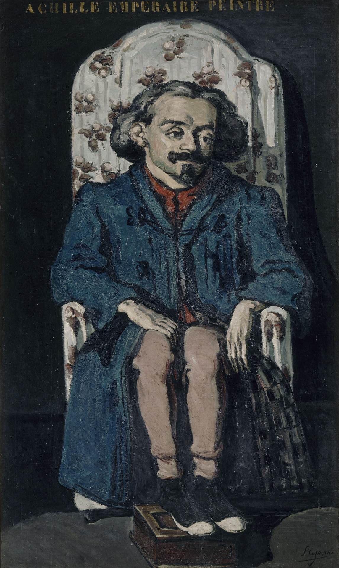 Achille Emperaire - by Paul Cézanne
