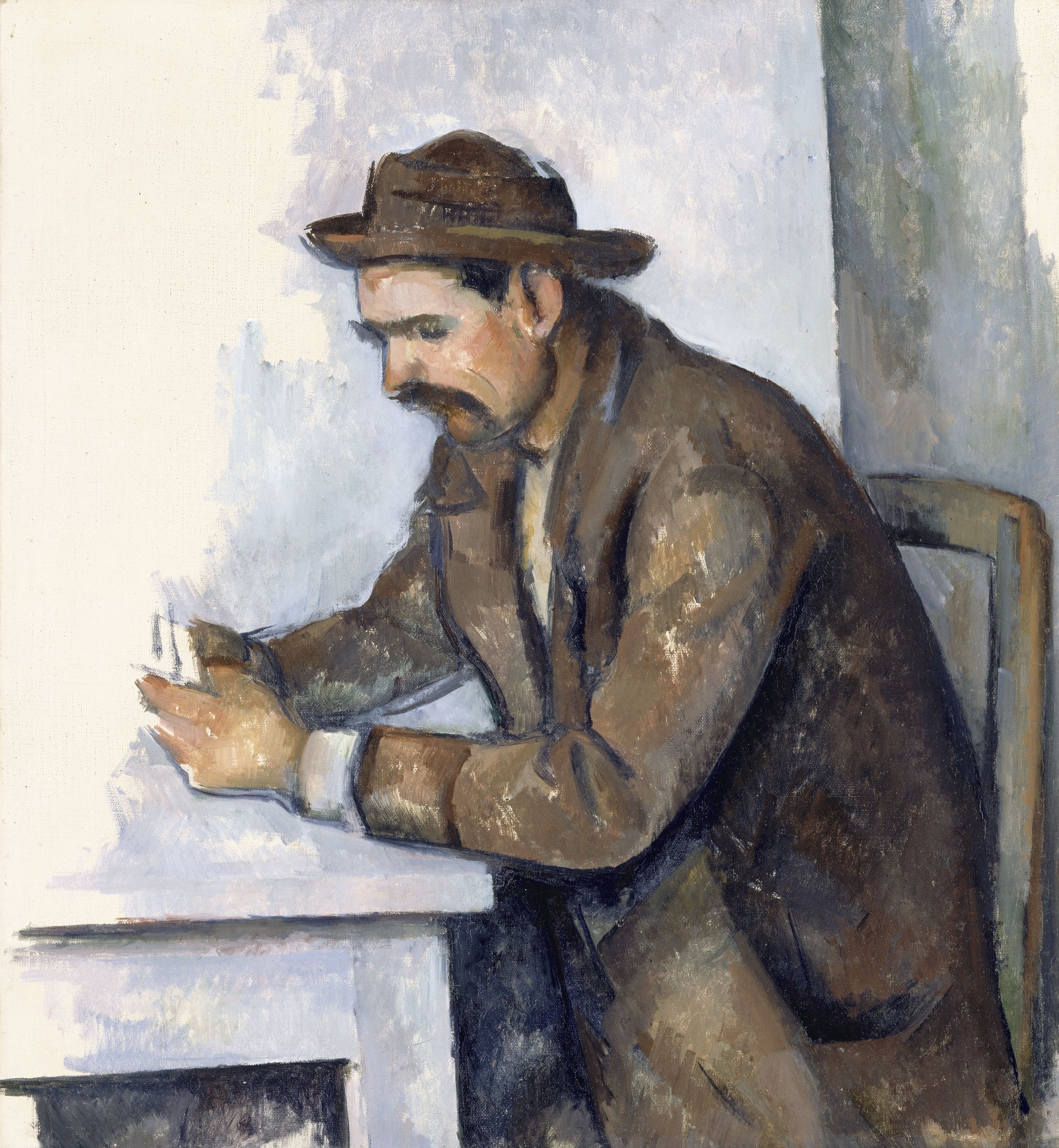 The Cardplayer - by Paul Cézanne