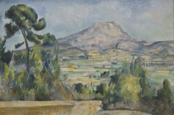 Montagne Saint-victoire - by Paul Cézanne