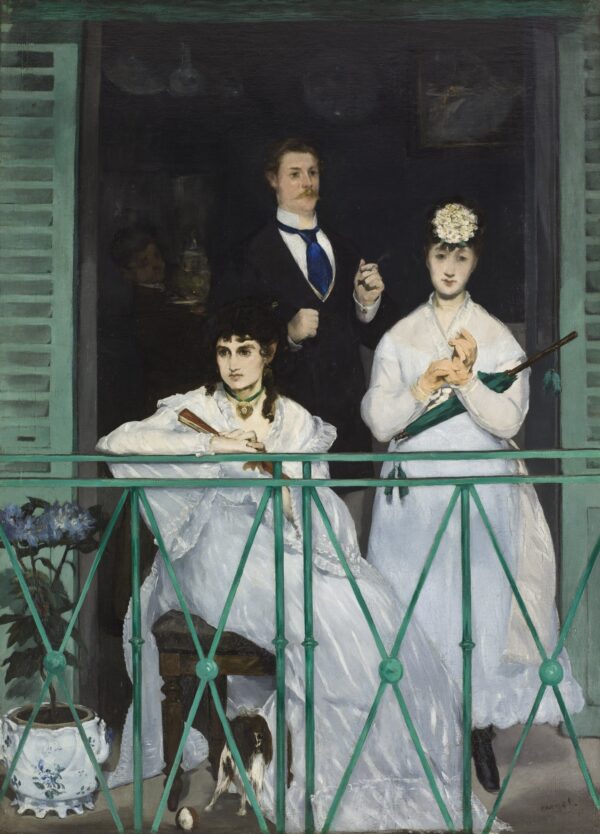 The Balcony - by Édouard Manet