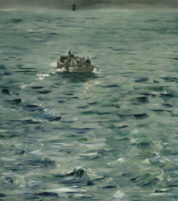 Rochefort's Escape - by Édouard Manet