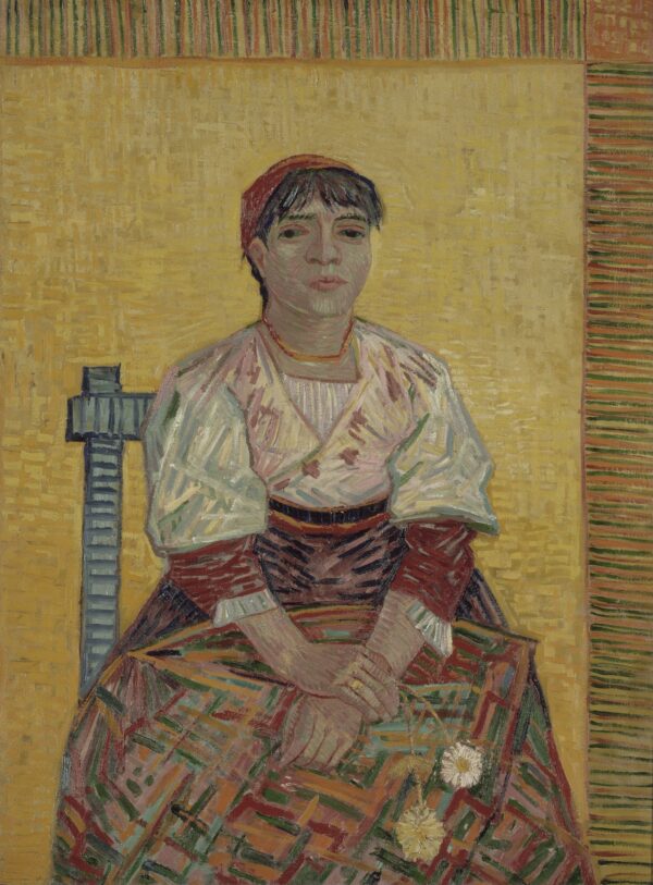 The Italian Woman - by Vincent van Gogh