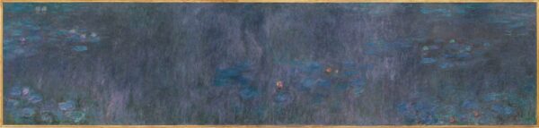 The Water Lilies - Tree Reflections - by Claude Monet