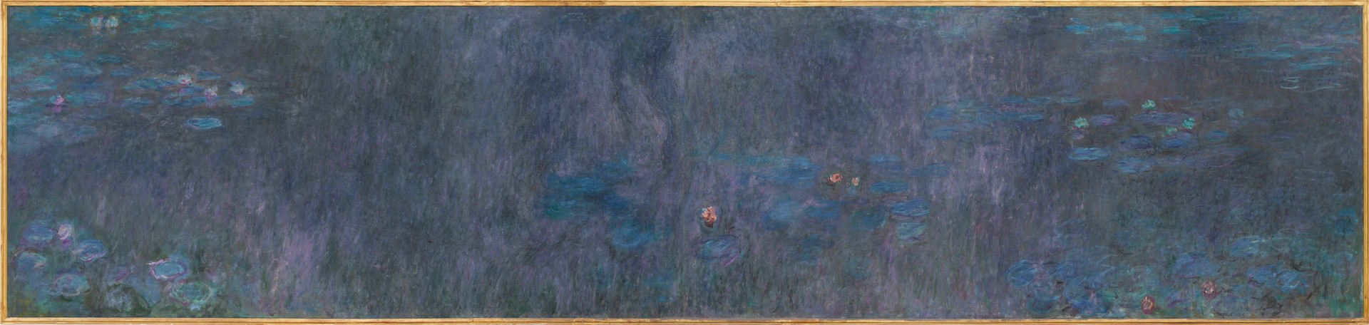 The Water Lilies - Tree Reflections - by Claude Monet