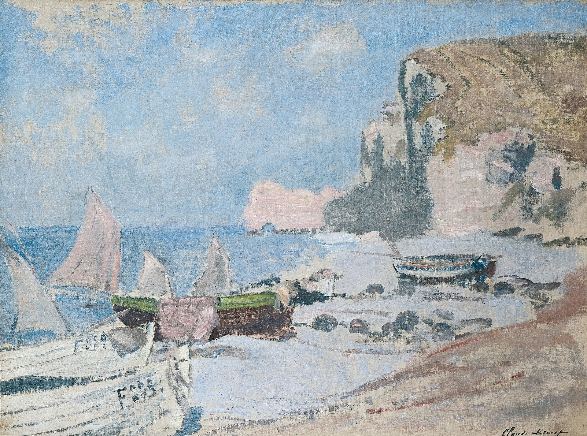 Etretat - Claude Monet