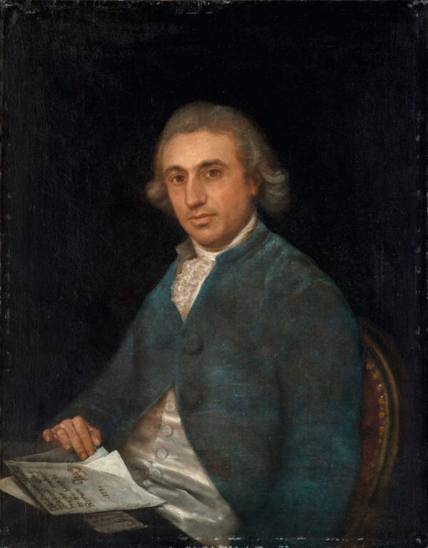 Portrait of Martín Zapater - by Francisco Goya y Lucientes