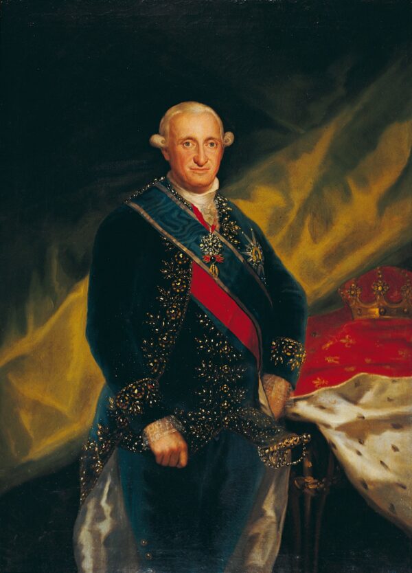 Portrait of King Charles IV (Retrato del Rey Carlos IV) - by Francisco Goya y Lucientes