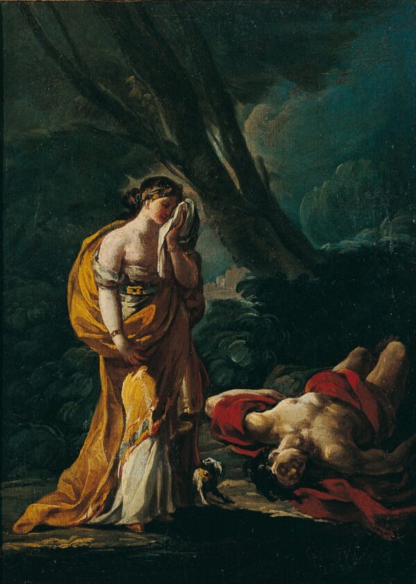 Venus and Adonis (Venus y Adonis) - by Francisco Goya y Lucientes