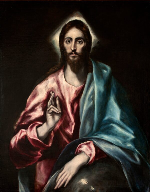 Christ as Saviour - by El Greco