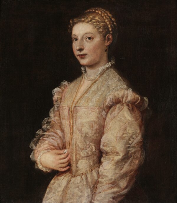 Portrait of a Young Woman - by Titian