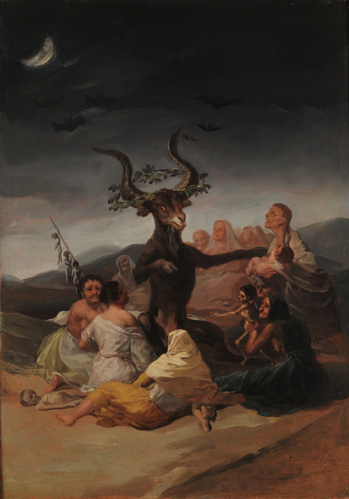 Witches' Sabbath - by Francisco Goya y Lucientes