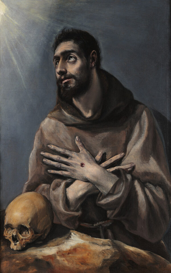 Saint Francis of Assisi - by El Greco