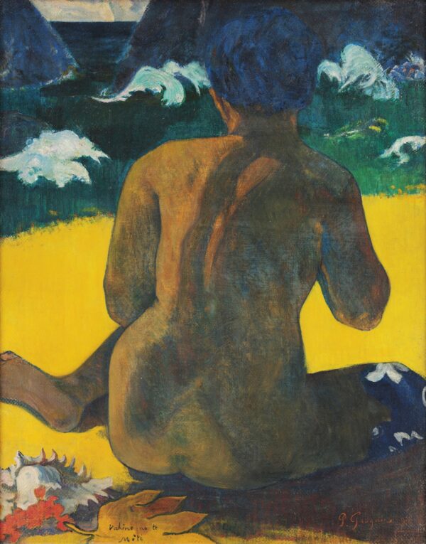 Vahine no te miti - by Paul Gauguin