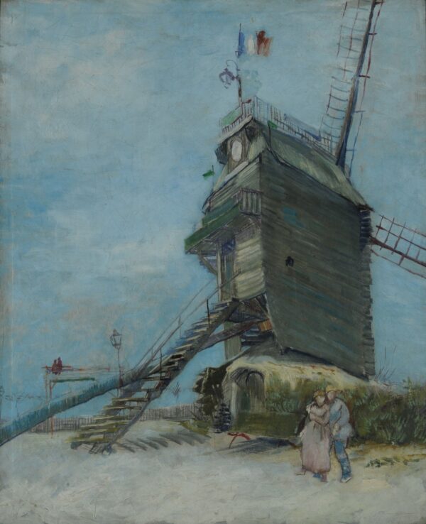 Le Moulin de la Galette - by Vincent van Gogh