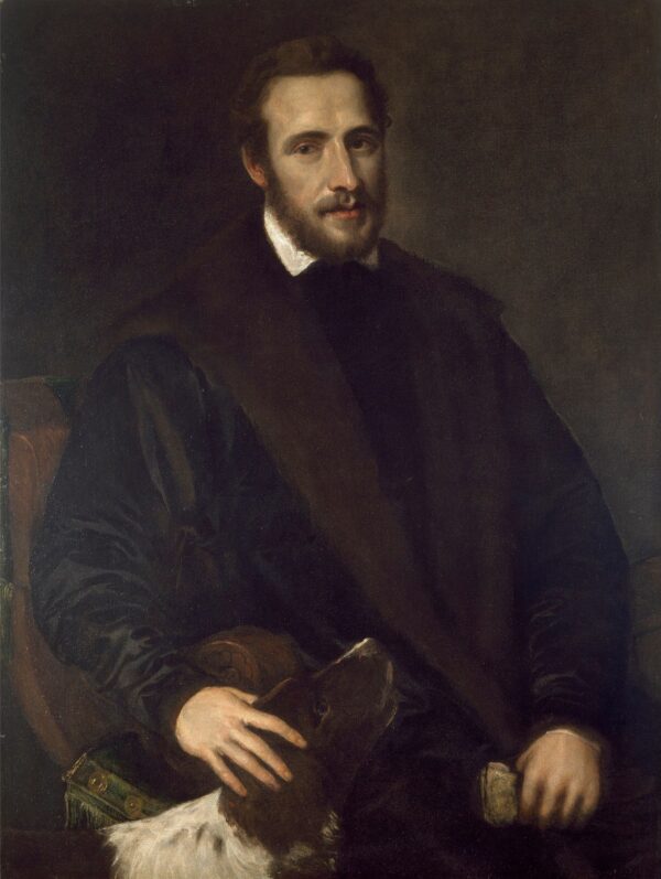 Posible retrato de Jan van Haanen - by Titian