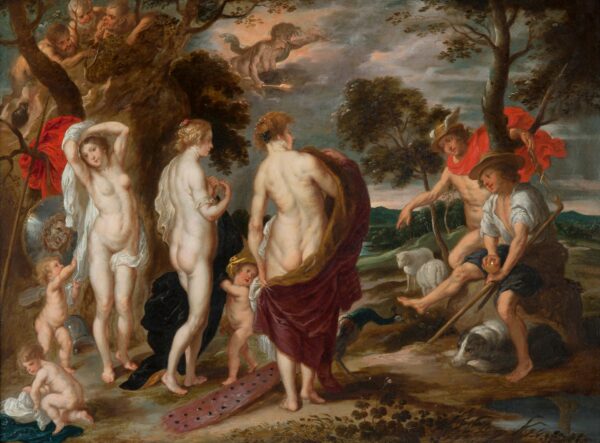 El juicio de Paris - by Peter Paul Rubens
