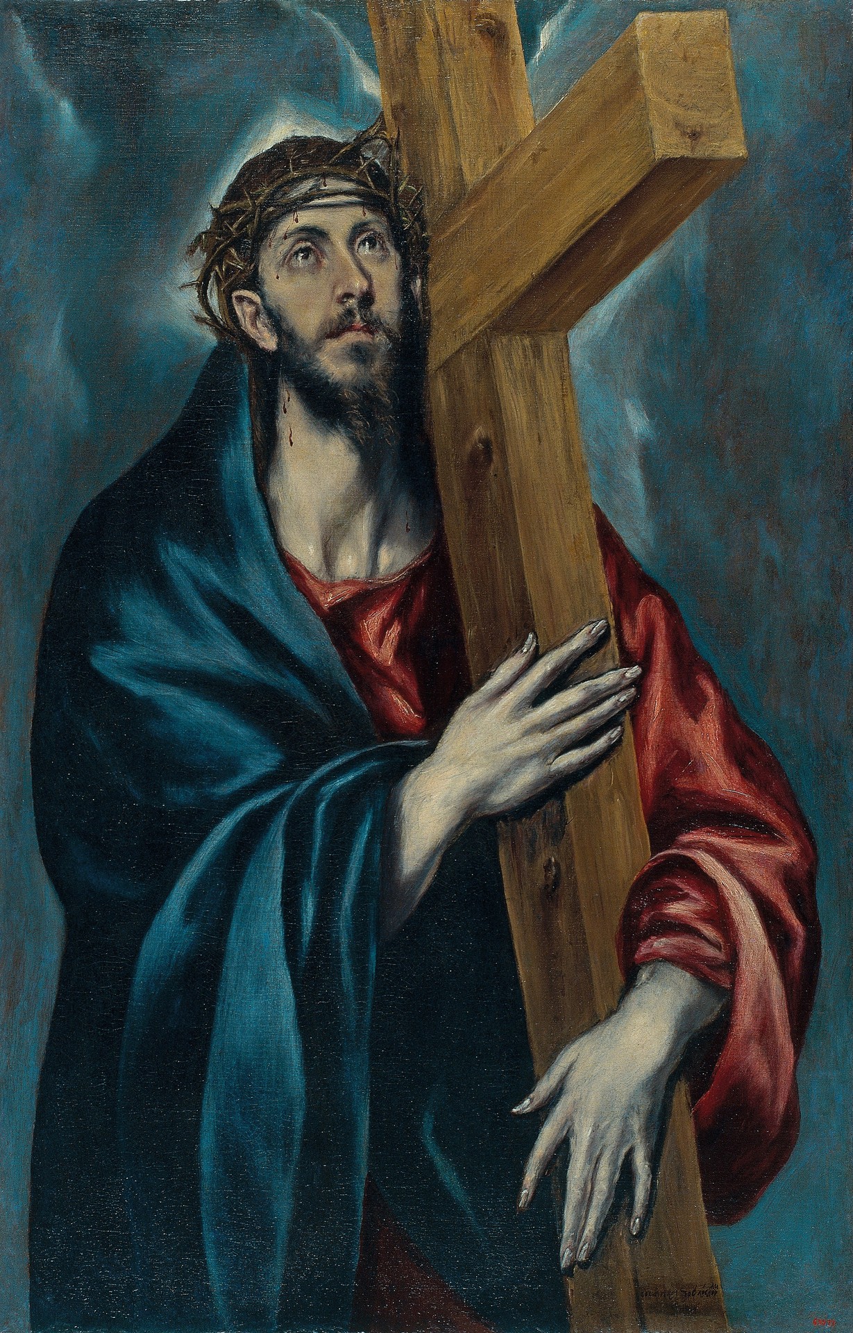 Christ Carrying the Cross - by El Greco