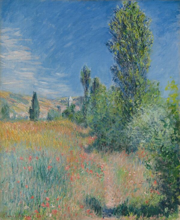 Landscape in Ile Saint-Martin - by Claude Monet