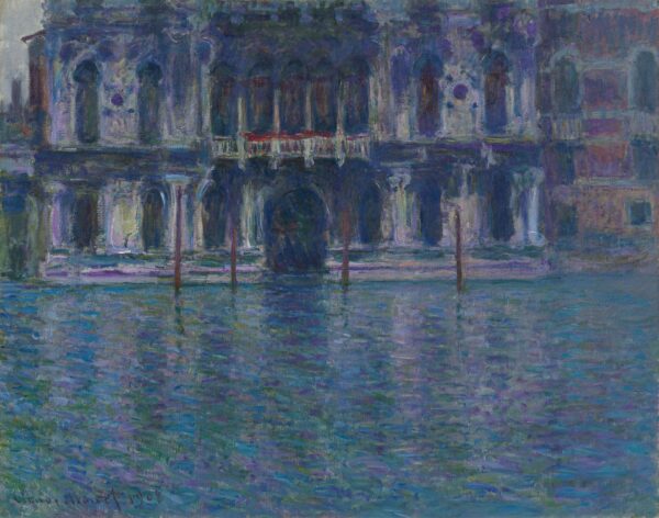 The Palazzo Contarini - by Claude Monet