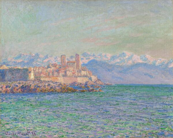 The Fort of Antibes - by Claude Monet