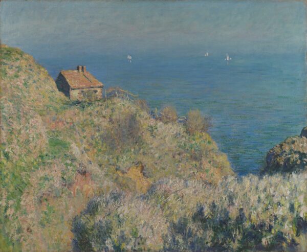 La maison du pêcheur, Varengeville - by Claude Monet