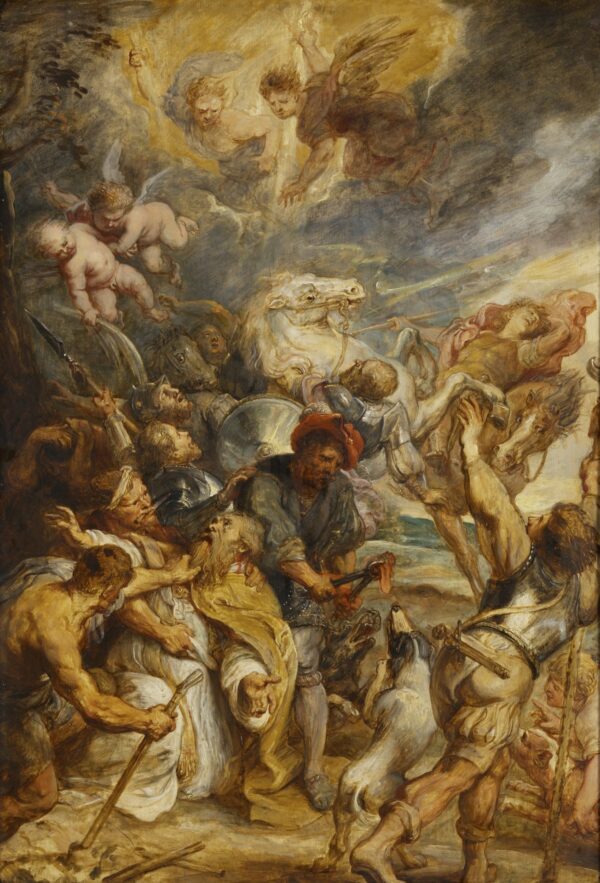 The Martyrdom of Saint Livinus - by Peter Paul Rubens