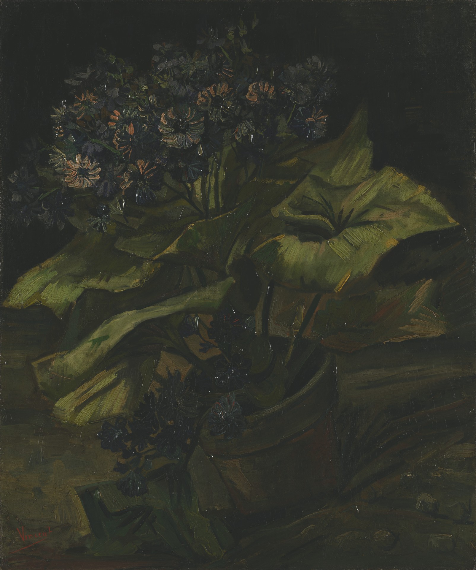 Cineraria's - by Vincent van Gogh