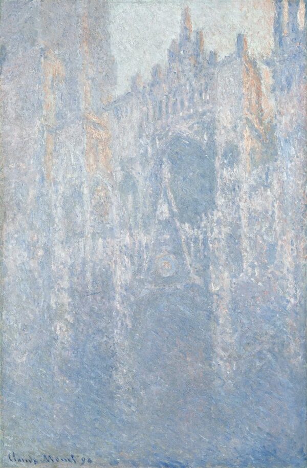 Le portail, brouillard matinal (The Portal (Morning Fog)) - by Claude Monet